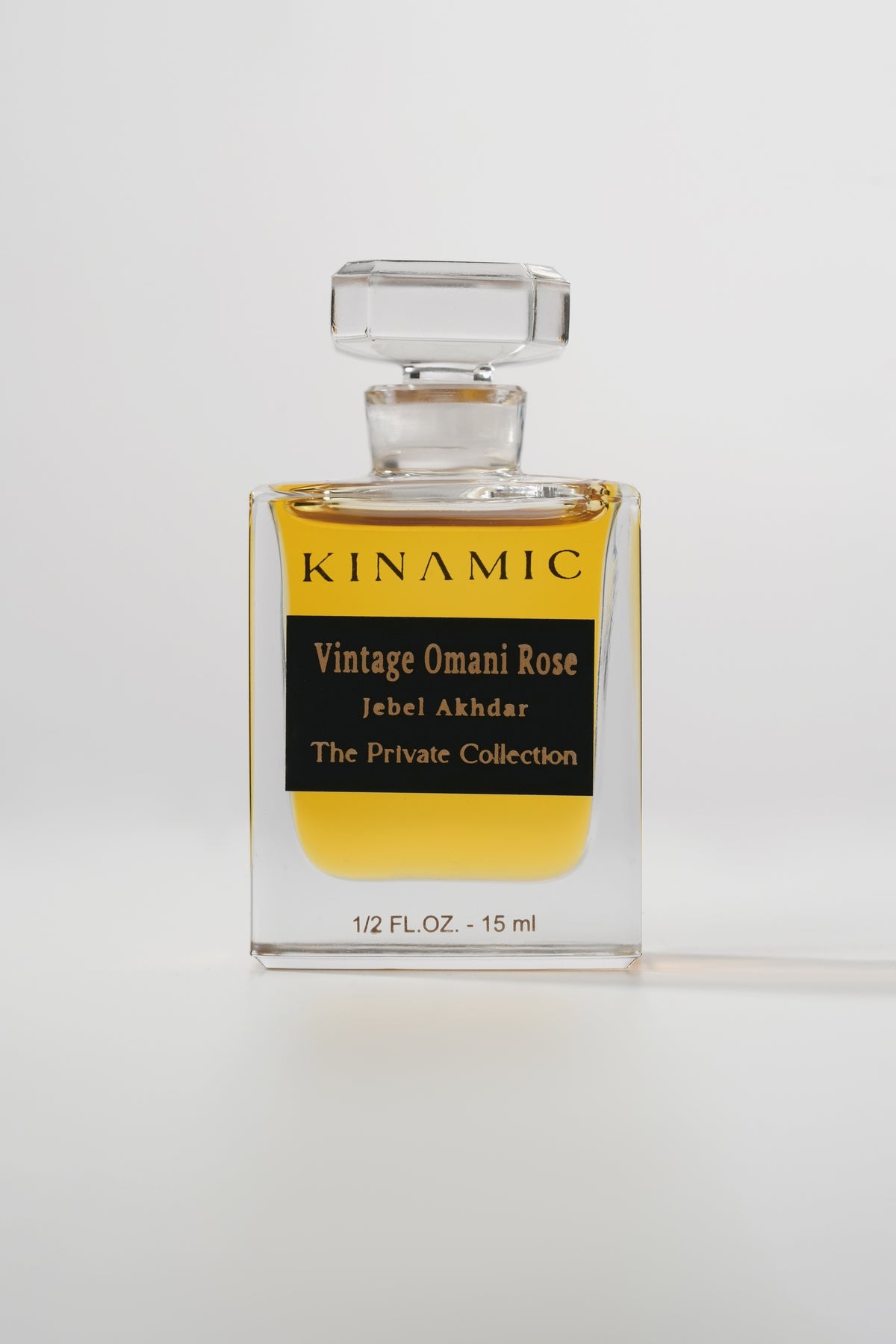 Vintage Omani Rose 15 ml bottle front view